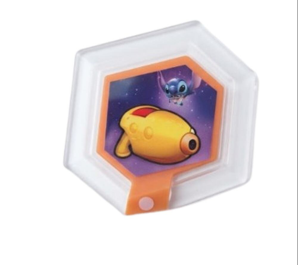 DISNEY INFINITY STITCH Blaster Power Disc Toy Figure Gaming Accessory